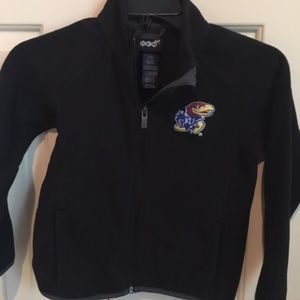 NWT Kansas Kids size 5/6 zip polarfleece